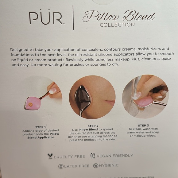 PUR Pillow Blend Silicone Applicator Tools BNIB - Picture 6 of 9